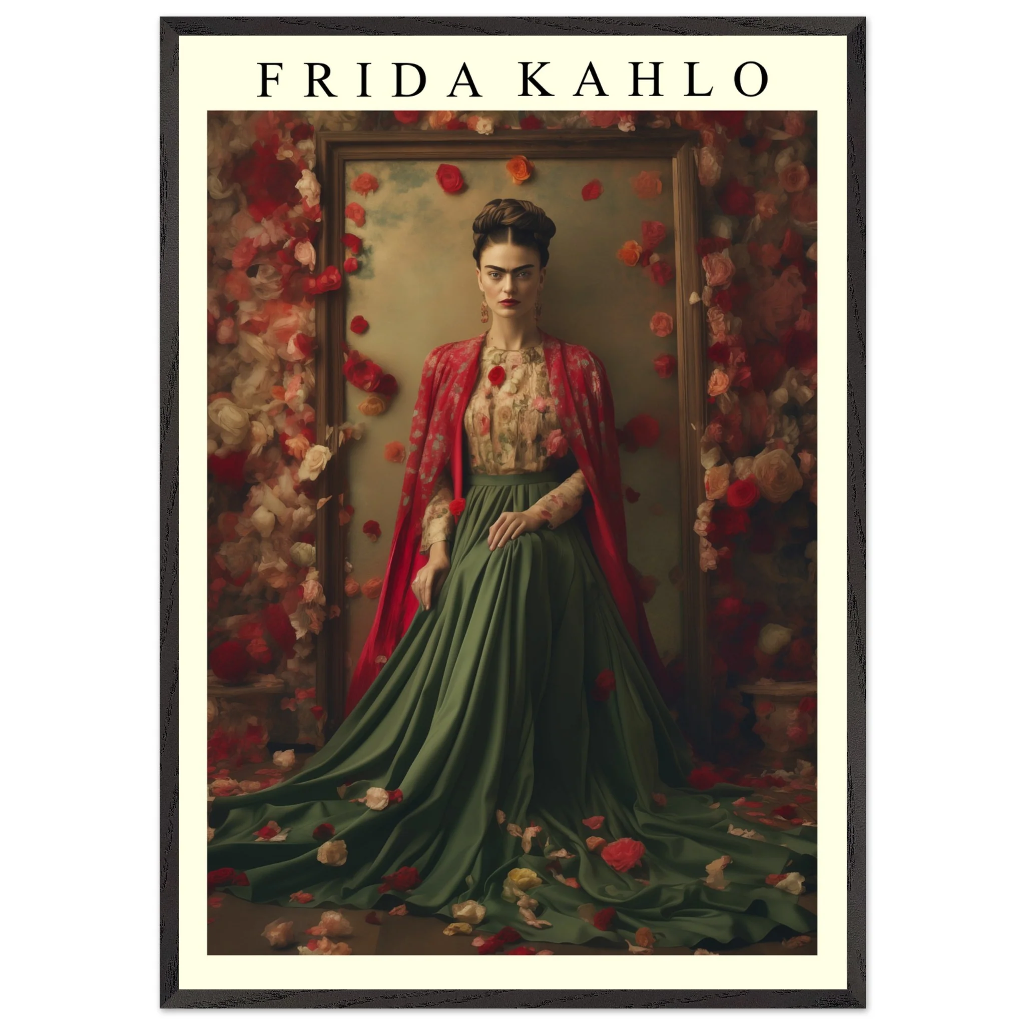 Artfulprints Poster met Lijst Frida Kahlo - Beauty in flowers - 70x100 cm - Meerkleurig - 51Dnspod | Smaakvolle damp – Verzendkosten vrij vanaf 40€ Artfulprints Poster met Lijst Frida Kahlo - Beauty in flowers - 70x100 cm - Meerkleurig - 51Dnspod | Smaakvolle damp – Verzendkosten vrij vanaf 40€