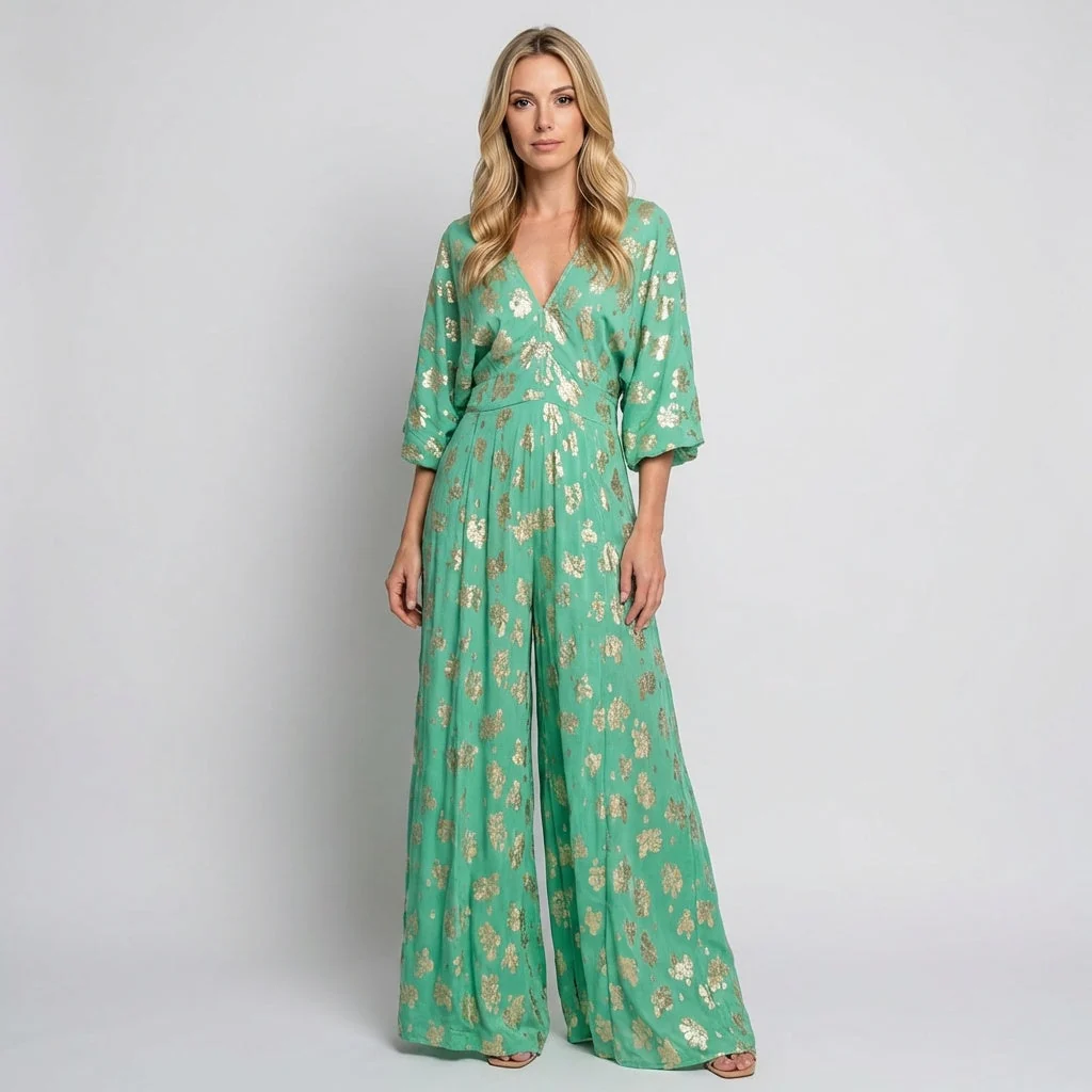 Bohemian Jumpsuit met Print - 51Dnspod | Smaakvolle damp – Verzendkosten vrij vanaf 40€ Bohemian Jumpsuit met Print - 51Dnspod | Smaakvolle damp – Verzendkosten vrij vanaf 40€