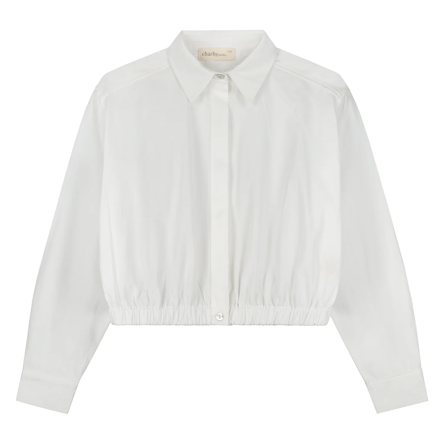 Charlie Petite | Odile Blouse - Mini | White - 51Dnspod | Smaakvolle damp – Verzendkosten vrij vanaf 40€ Charlie Petite | Odile Blouse - Mini | White - 51Dnspod | Smaakvolle damp – Verzendkosten vrij vanaf 40€