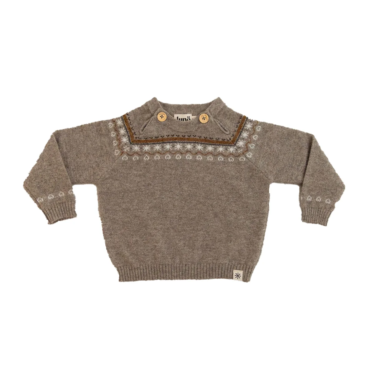Cashmere Sweater Nino Jacquard - hazelnut - 51Dnspod | Smaakvolle damp – Verzendkosten vrij vanaf 40€ Cashmere Sweater Nino Jacquard - hazelnut - 51Dnspod | Smaakvolle damp – Verzendkosten vrij vanaf 40€