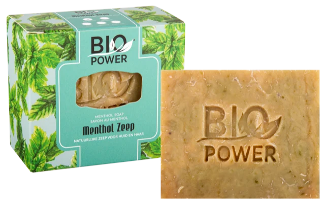 Biopower Menthol - Zeep 125g - 51Dnspod | Smaakvolle damp – Verzendkosten vrij vanaf 40€ Biopower Menthol - Zeep 125g - 51Dnspod | Smaakvolle damp – Verzendkosten vrij vanaf 40€