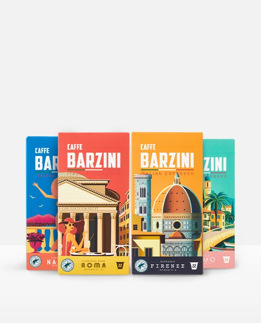 Barzini Koffiecups Proefpakket - 88 cups - 51Dnspod | Smaakvolle damp – Verzendkosten vrij vanaf 40€ Barzini Koffiecups Proefpakket - 88 cups - 51Dnspod | Smaakvolle damp – Verzendkosten vrij vanaf 40€