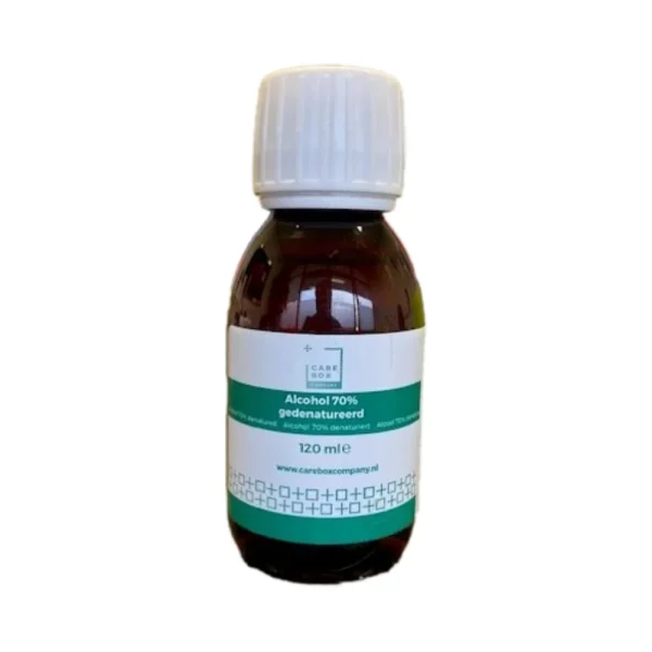 CareBoxCompany alcohol ketonis 70% (120 ml) - 51Dnspod | Smaakvolle damp – Verzendkosten vrij vanaf 40€