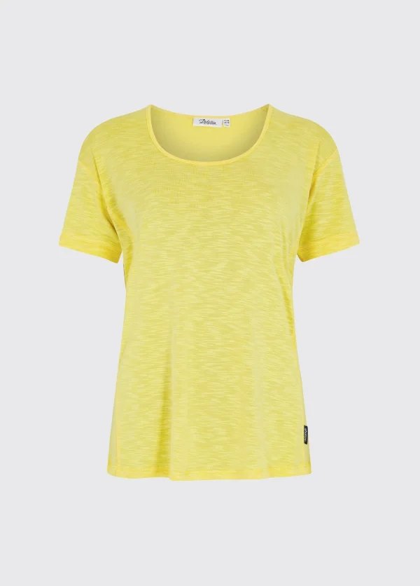 Clancy Ladies Modal Tee - Lemon Yellow - 51Dnspod | Smaakvolle damp – Verzendkosten vrij vanaf 40€