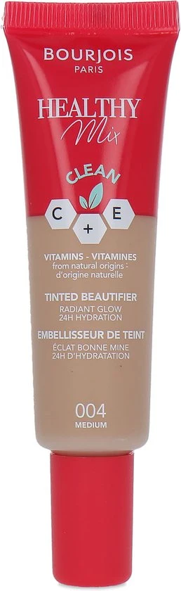Bourjois Healthy Mix Clean Tinted Beautifier Foundation 004 Medium - 51Dnspod | Smaakvolle damp – Verzendkosten vrij vanaf 40€ Bourjois Healthy Mix Clean Tinted Beautifier Foundation 004 Medium - 51Dnspod | Smaakvolle damp – Verzendkosten vrij vanaf 40€