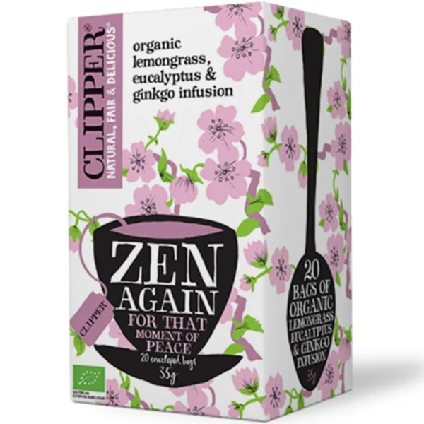 Clipper - Biologische Thee Zen Again Organic Infusion - 51Dnspod | Smaakvolle damp – Verzendkosten vrij vanaf 40€