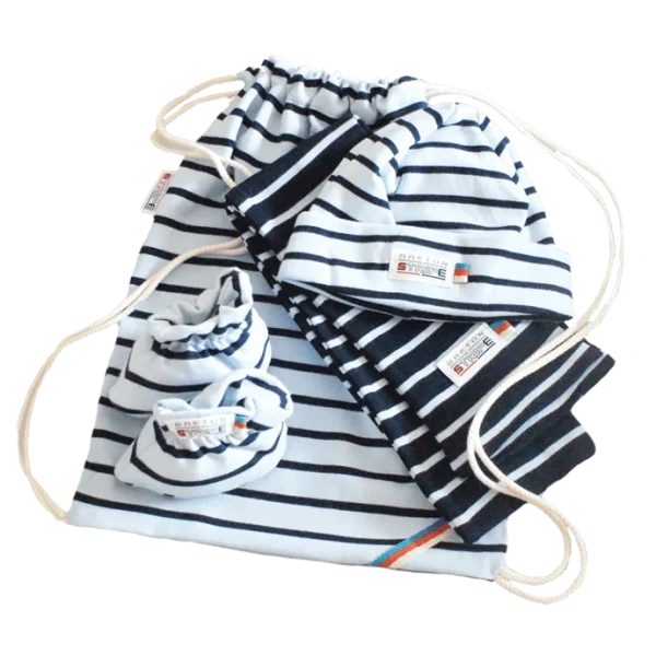 Breton geboortegeschenk Navy-skyblue - 51Dnspod | Smaakvolle damp – Verzendkosten vrij vanaf 40€