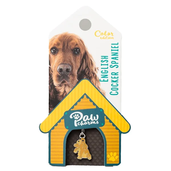 Bedeltje - Stijlvol voor Jouw Huisdier & Jezelf - Cocker Spaniel (Color) - 51Dnspod | Smaakvolle damp – Verzendkosten vrij vanaf 40€