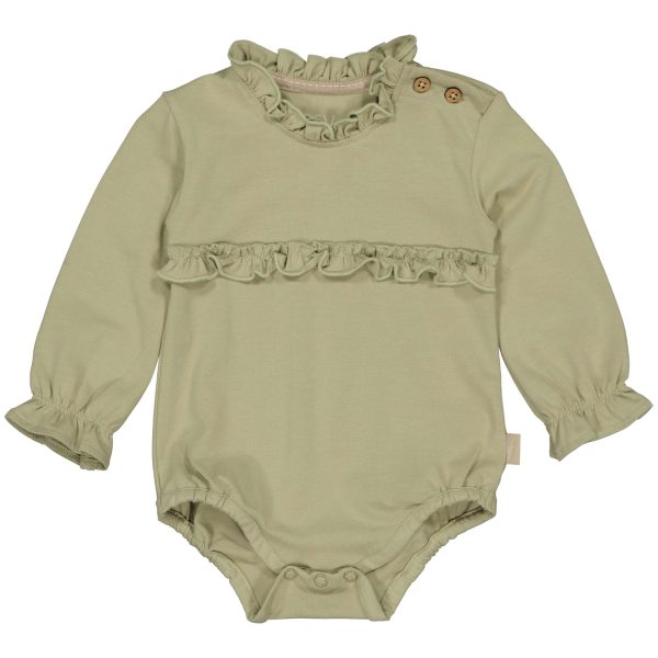 Bodysuit | Soft Green - 51Dnspod | Smaakvolle damp – Verzendkosten vrij vanaf 40€
