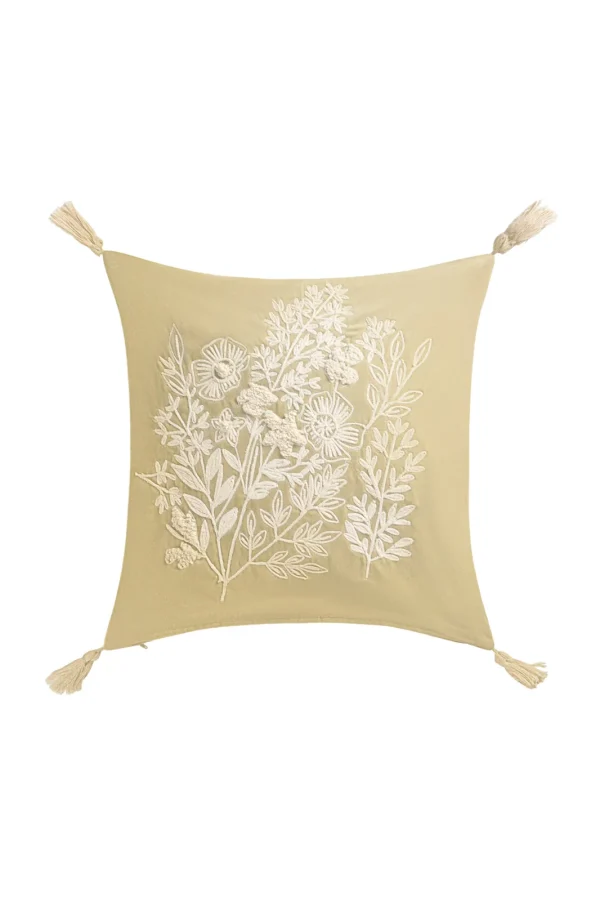 Calma House Kussenhoes Sakura - Ecru - 45x45 - 51Dnspod | Smaakvolle damp – Verzendkosten vrij vanaf 40€