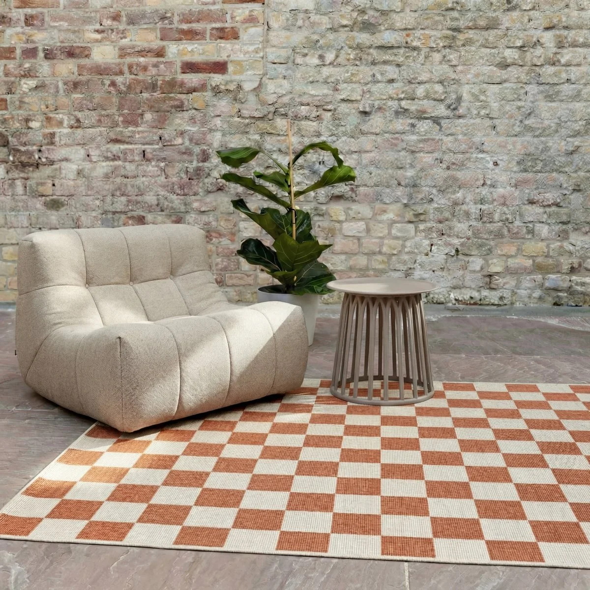 Buitenkleed Level blokken - checkerboard - roest - Interieur05 - 51Dnspod | Smaakvolle damp – Verzendkosten vrij vanaf 40€ Buitenkleed Level blokken - checkerboard - roest - Interieur05 - 51Dnspod | Smaakvolle damp – Verzendkosten vrij vanaf 40€