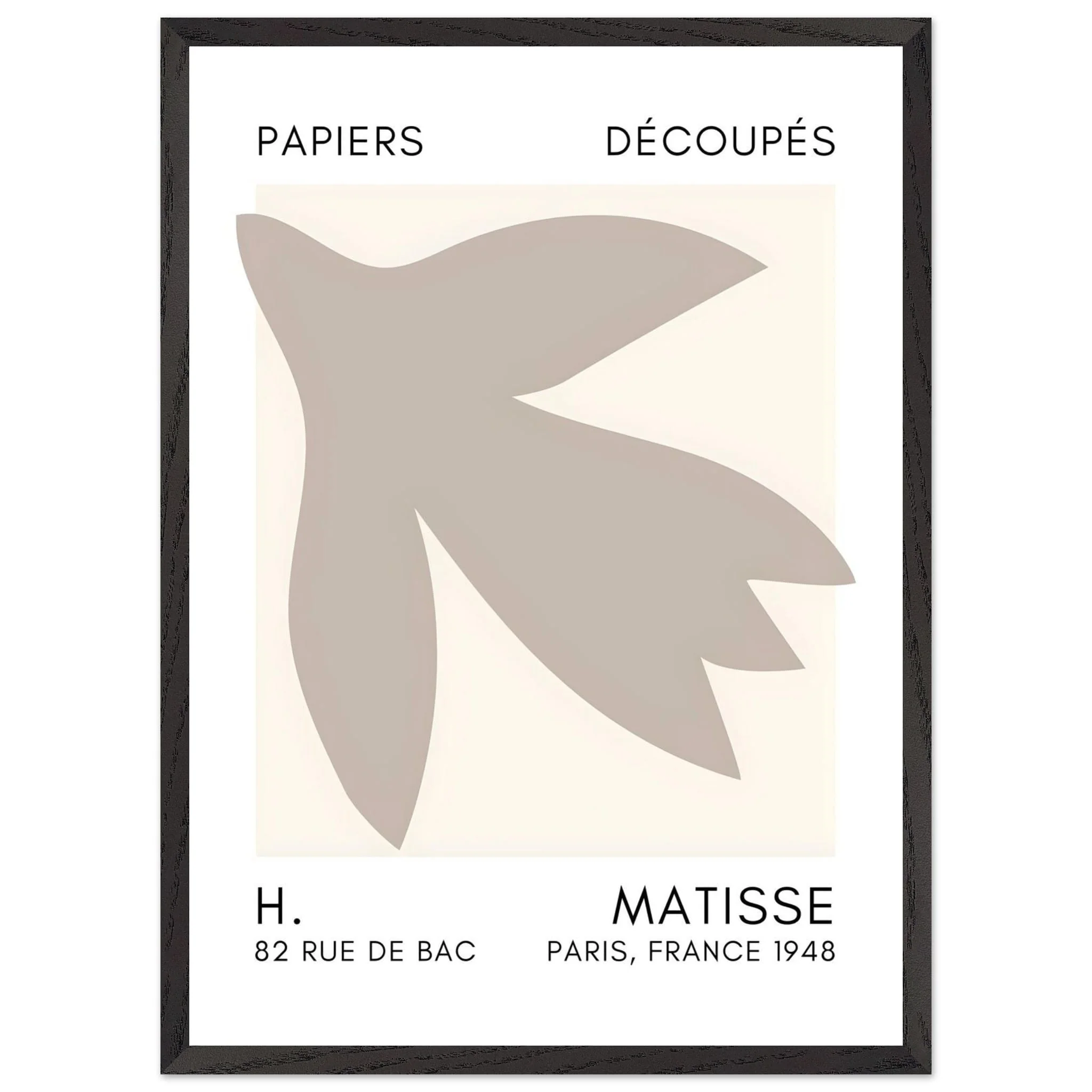 Artfulprints Poster met Lijst Matisse – Shapes in the air grey - 50x70 cm - Grijs - 51Dnspod | Smaakvolle damp – Verzendkosten vrij vanaf 40€ Artfulprints Poster met Lijst Matisse – Shapes in the air grey - 50x70 cm - Grijs - 51Dnspod | Smaakvolle damp – Verzendkosten vrij vanaf 40€