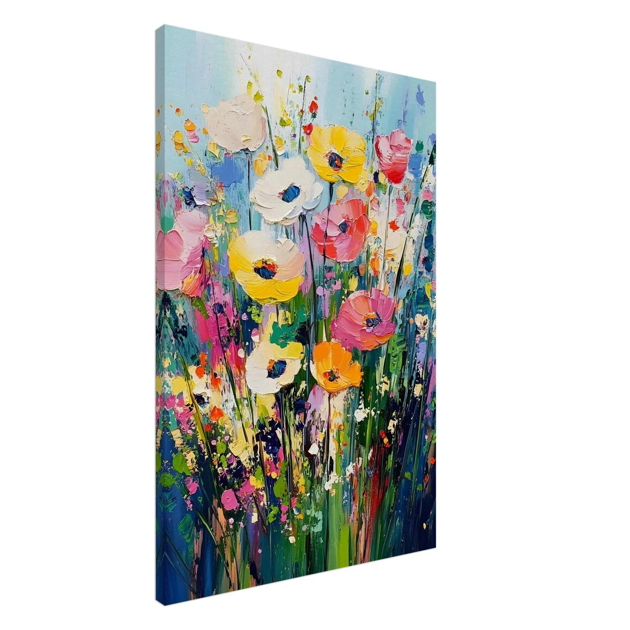 Artfulprints Canvas Colourful flowers canvas - 60x90 cm - Meerkleurig - 51Dnspod | Smaakvolle damp – Verzendkosten vrij vanaf 40€ Artfulprints Canvas Colourful flowers canvas - 60x90 cm - Meerkleurig - 51Dnspod | Smaakvolle damp – Verzendkosten vrij vanaf 40€