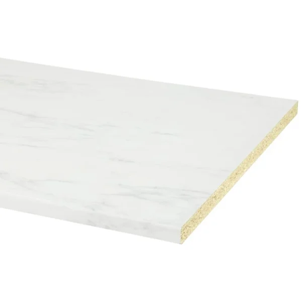 CanDo keukenblad wit marmer 302x60x2,8cm - 51Dnspod | Smaakvolle damp – Verzendkosten vrij vanaf 40€