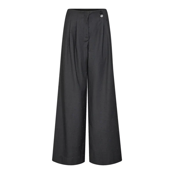 Co'couture SagaCC Pleat Pant 254-31566 MID GREY 139 - 51Dnspod | Smaakvolle damp – Verzendkosten vrij vanaf 40€