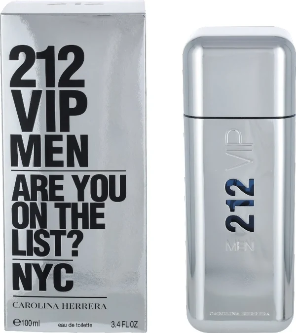 Carolina Herrera 212 VIP Men - 100 ml - Eau de toilette spray - Herenparfum - 51Dnspod | Smaakvolle damp – Verzendkosten vrij vanaf 40€