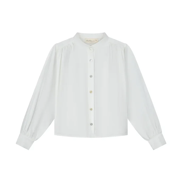 Charlie Petite | Soof Blouse | Off-White - 51Dnspod | Smaakvolle damp – Verzendkosten vrij vanaf 40€