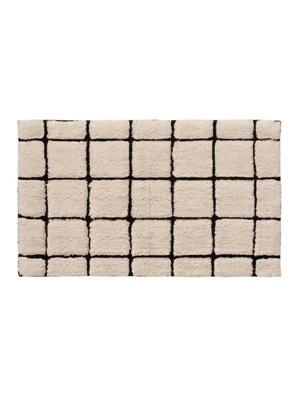 benuta badmat Noa - crème/zwart - 60x100 cm - 51Dnspod | Smaakvolle damp – Verzendkosten vrij vanaf 40€