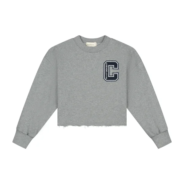 Charlie Petite | Lux Sweater | Grey Melange - 51Dnspod | Smaakvolle damp – Verzendkosten vrij vanaf 40€