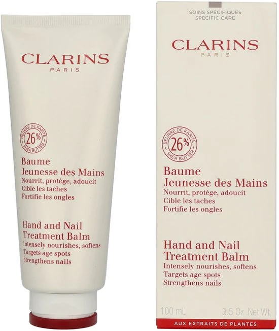 Clarins Balsem Body Special Care Hand and Nail Treatment Balm - 100 ml - Beschadigde Verpakking - 51Dnspod | Smaakvolle damp – Verzendkosten vrij vanaf 40€ Clarins Balsem Body Special Care Hand and Nail Treatment Balm - 100 ml - Beschadigde Verpakking - 51Dnspod | Smaakvolle damp – Verzendkosten vrij vanaf 40€