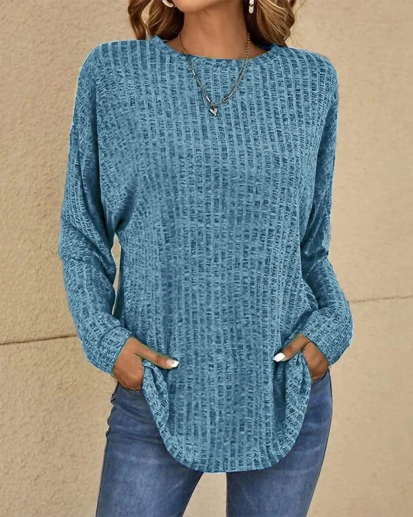 Casual Gebreide Trui met Ronde Hals - 51Dnspod | Smaakvolle damp – Verzendkosten vrij vanaf 40€