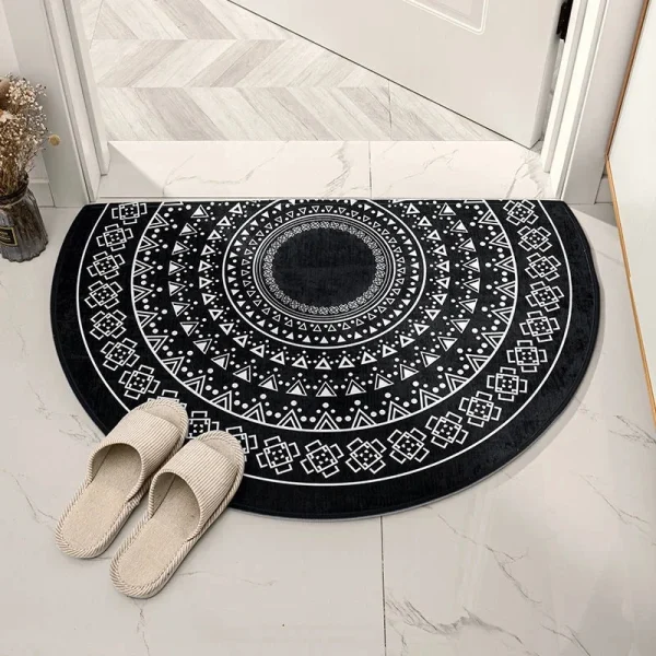 BohoVibes | Luxe Noordse Halve Cirkel Deurmat voor een Stijlvolle Entree in jouw Huis - 51Dnspod | Smaakvolle damp – Verzendkosten vrij vanaf 40€