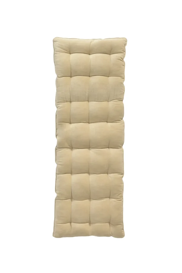 Calma House Bankkussen Velour - Ecru - 40x120x4 - 51Dnspod | Smaakvolle damp – Verzendkosten vrij vanaf 40€