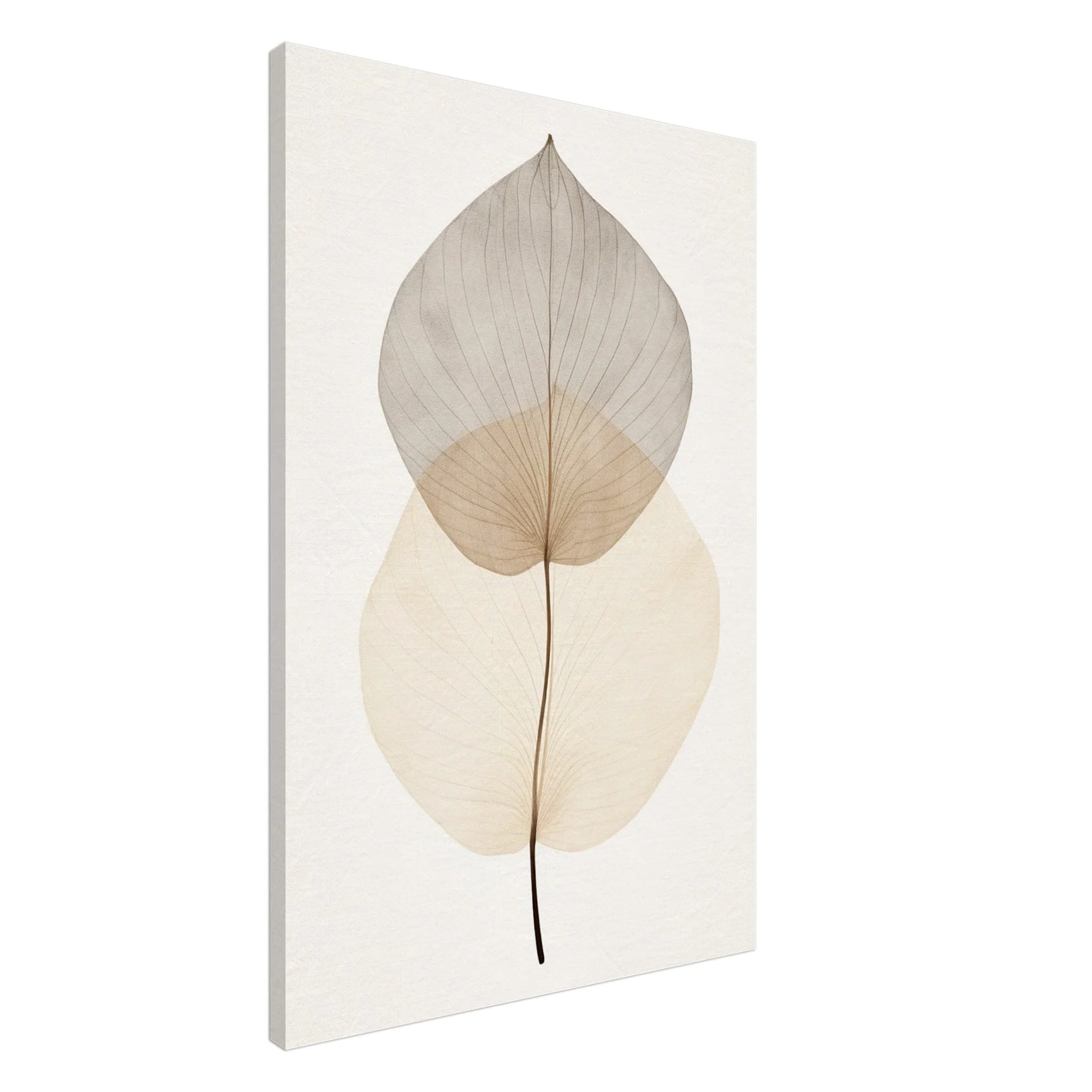 Artfulprints Canvas Japandi - Leaf canvas - 60x90 cm - beige - 51Dnspod | Smaakvolle damp – Verzendkosten vrij vanaf 40€ Artfulprints Canvas Japandi - Leaf canvas - 60x90 cm - beige - 51Dnspod | Smaakvolle damp – Verzendkosten vrij vanaf 40€
