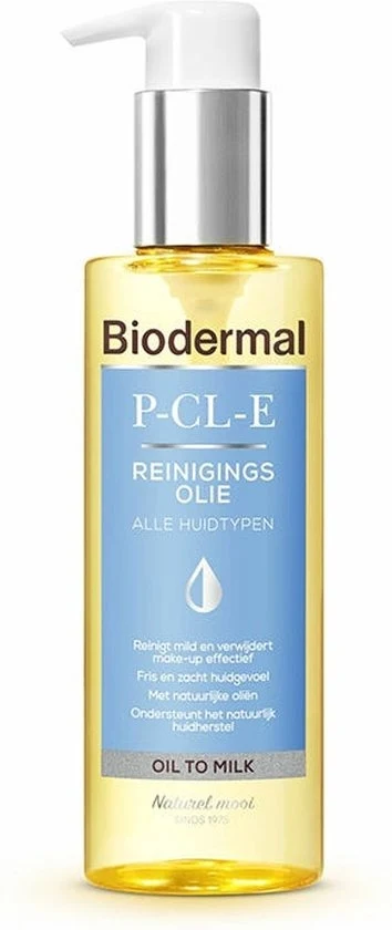 Biodermal P-CL-E Reinigingsolie Gezichtsreiniger 150 ml - 51Dnspod | Smaakvolle damp – Verzendkosten vrij vanaf 40€ Biodermal P-CL-E Reinigingsolie Gezichtsreiniger 150 ml - 51Dnspod | Smaakvolle damp – Verzendkosten vrij vanaf 40€