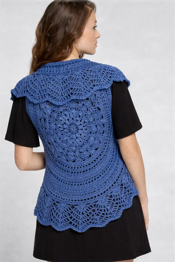 Cirkel Tuniek (haakpatroon) - 51Dnspod | Smaakvolle damp – Verzendkosten vrij vanaf 40€