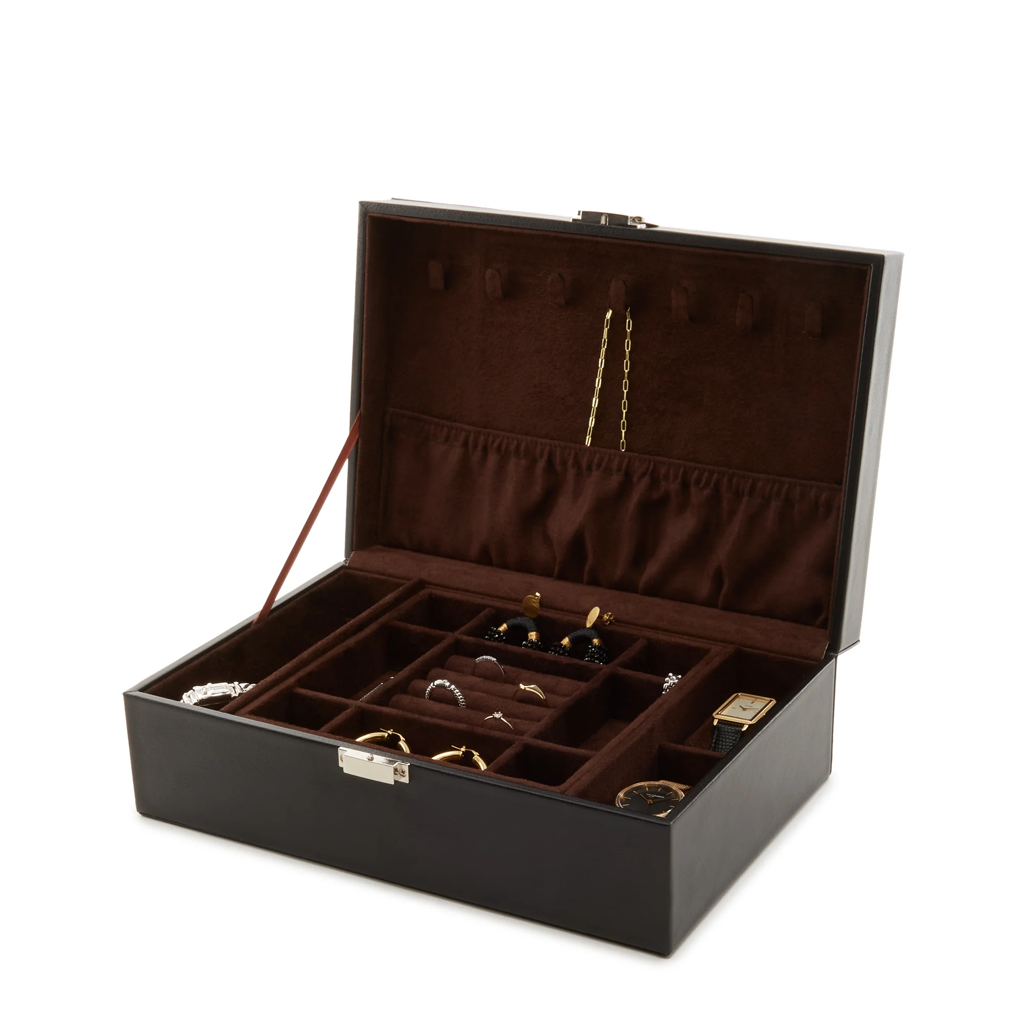 Brandfield Zwarte Sieradendoos BFJB100409 - 51Dnspod | Smaakvolle damp – Verzendkosten vrij vanaf 40€ Brandfield Zwarte Sieradendoos BFJB100409 - 51Dnspod | Smaakvolle damp – Verzendkosten vrij vanaf 40€