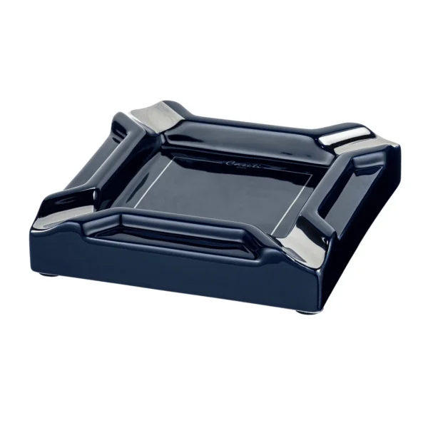 Caseti Paris Sigarenasbak Donkerblauw – Luxe Keramische Sigaren Asbak - 51Dnspod | Smaakvolle damp – Verzendkosten vrij vanaf 40€