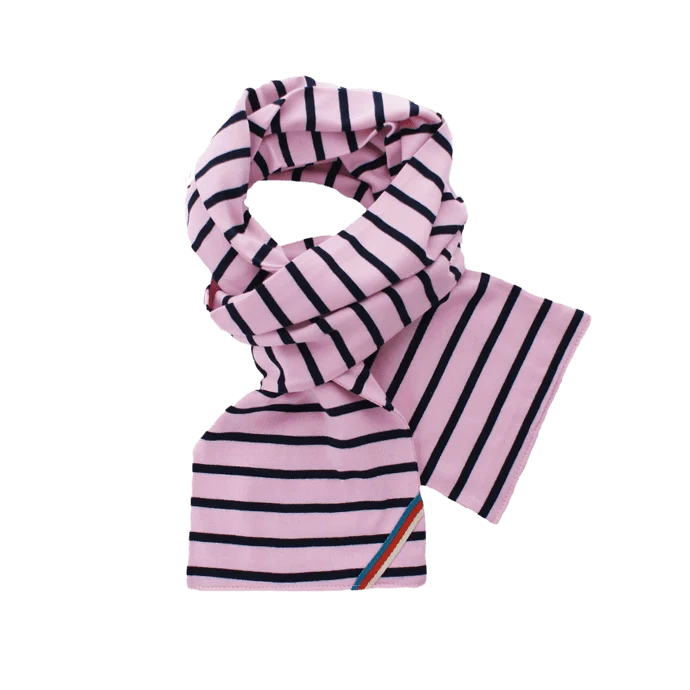 Breton Sjaal Pink-Navy - 51Dnspod | Smaakvolle damp – Verzendkosten vrij vanaf 40€ Breton Sjaal Pink-Navy - 51Dnspod | Smaakvolle damp – Verzendkosten vrij vanaf 40€