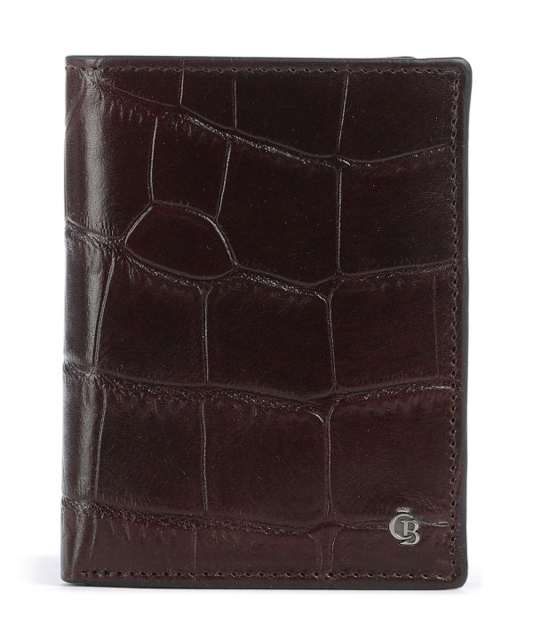 Castelijn & Beerens Croco Portemonnee mocca - 51Dnspod | Smaakvolle damp – Verzendkosten vrij vanaf 40€