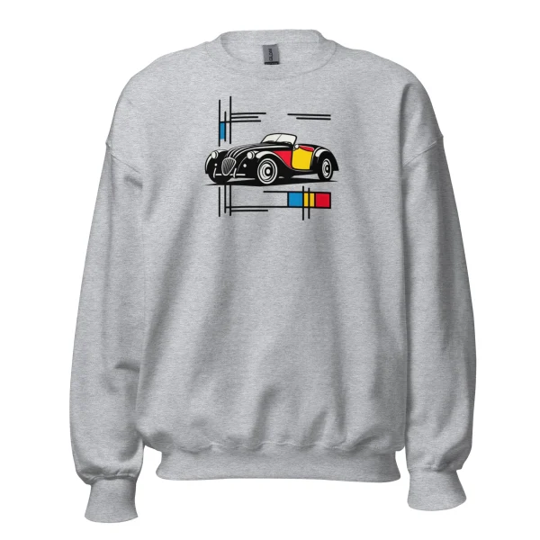Burton Sportscar Sweatshirt – Mondriaan Collectie - 51Dnspod | Smaakvolle damp – Verzendkosten vrij vanaf 40€