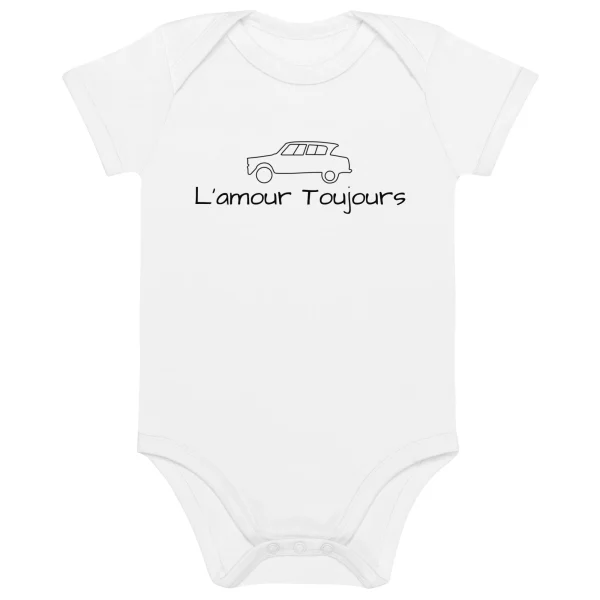 Biologische Baby Romper – “L’amour Toujours” - 51Dnspod | Smaakvolle damp – Verzendkosten vrij vanaf 40€