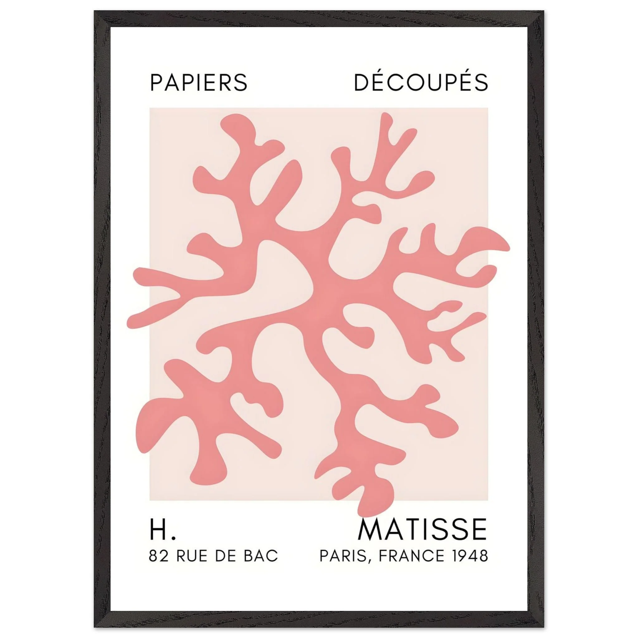 Artfulprints Poster met Lijst Matisse – Dreamy coral flower taupe - 50x70 cm - Taupe - 51Dnspod | Smaakvolle damp – Verzendkosten vrij vanaf 40€ Artfulprints Poster met Lijst Matisse – Dreamy coral flower taupe - 50x70 cm - Taupe - 51Dnspod | Smaakvolle damp – Verzendkosten vrij vanaf 40€