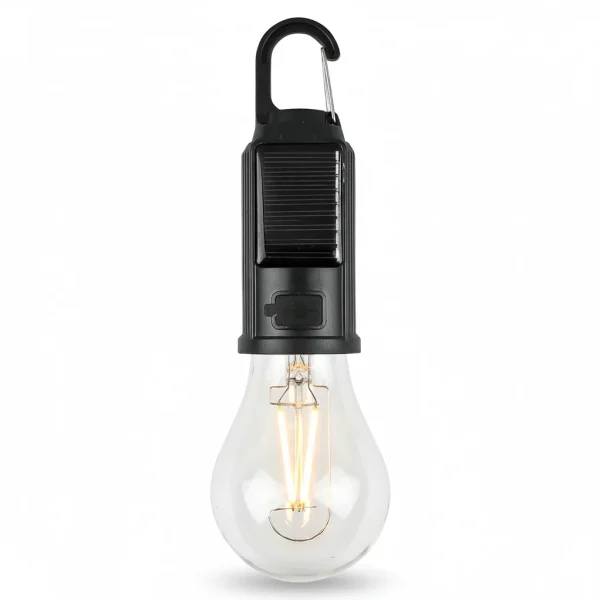 Campinglamp met karabijnhaak solar - 51Dnspod | Smaakvolle damp – Verzendkosten vrij vanaf 40€