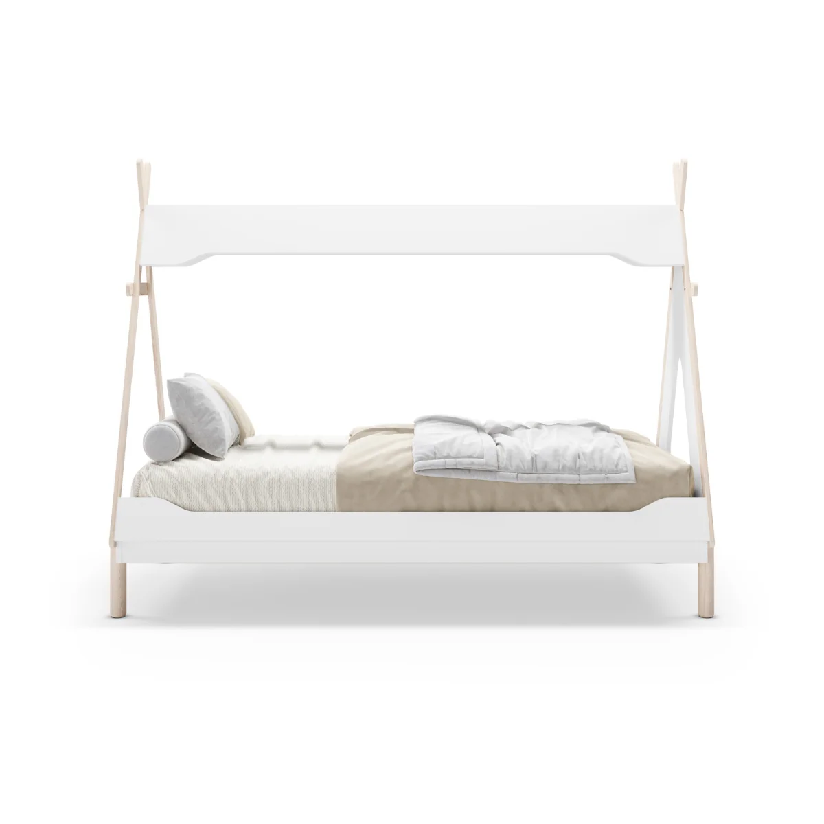 Calicosy - LOU Bed - Naturel - 104,1x205,6x162,4 cm - 51Dnspod | Smaakvolle damp – Verzendkosten vrij vanaf 40€ Calicosy - LOU Bed - Naturel - 104,1x205,6x162,4 cm - 51Dnspod | Smaakvolle damp – Verzendkosten vrij vanaf 40€