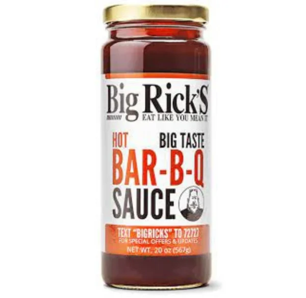 Big Rick's Hot BBQ Sauce 20oz - 51Dnspod | Smaakvolle damp – Verzendkosten vrij vanaf 40€
