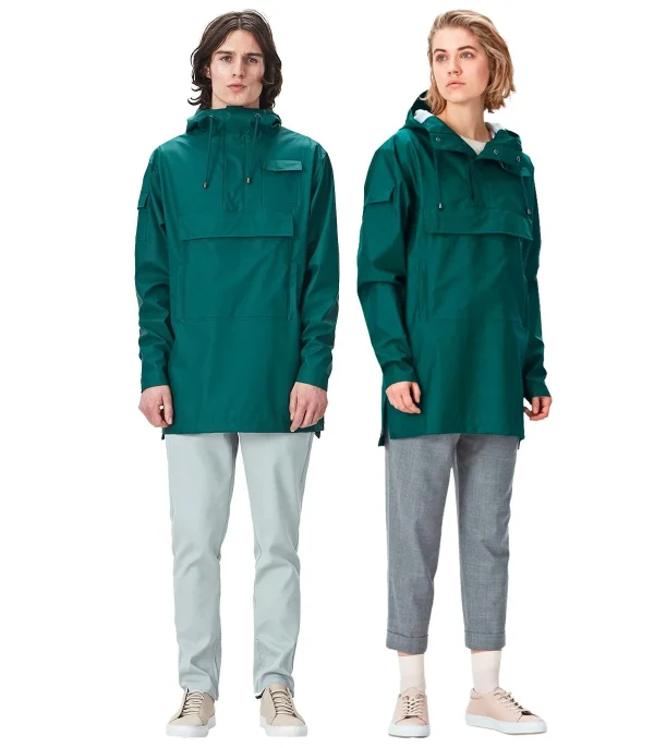Bui(t)enkansjes! RAINS Camp Anorak Dark Teal - 51Dnspod | Smaakvolle damp – Verzendkosten vrij vanaf 40€