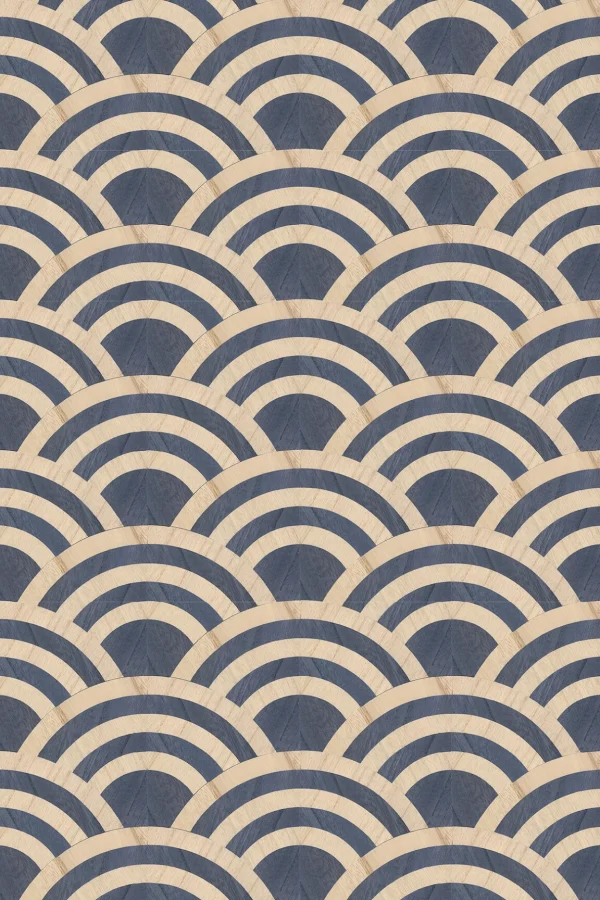 ARTE Moooi Wallcovering Tokyo Blue Lucky O's MO3043 - 51Dnspod | Smaakvolle damp – Verzendkosten vrij vanaf 40€