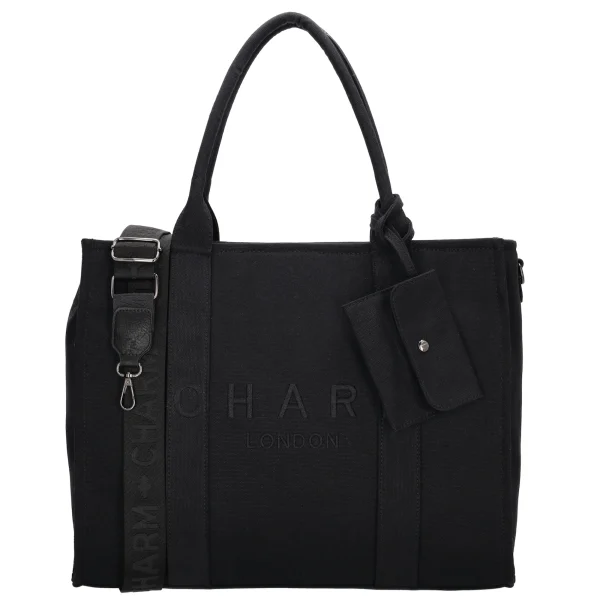 Charm London Bond Canvas Laptoptas 15,6 inch - 51Dnspod | Smaakvolle damp – Verzendkosten vrij vanaf 40€