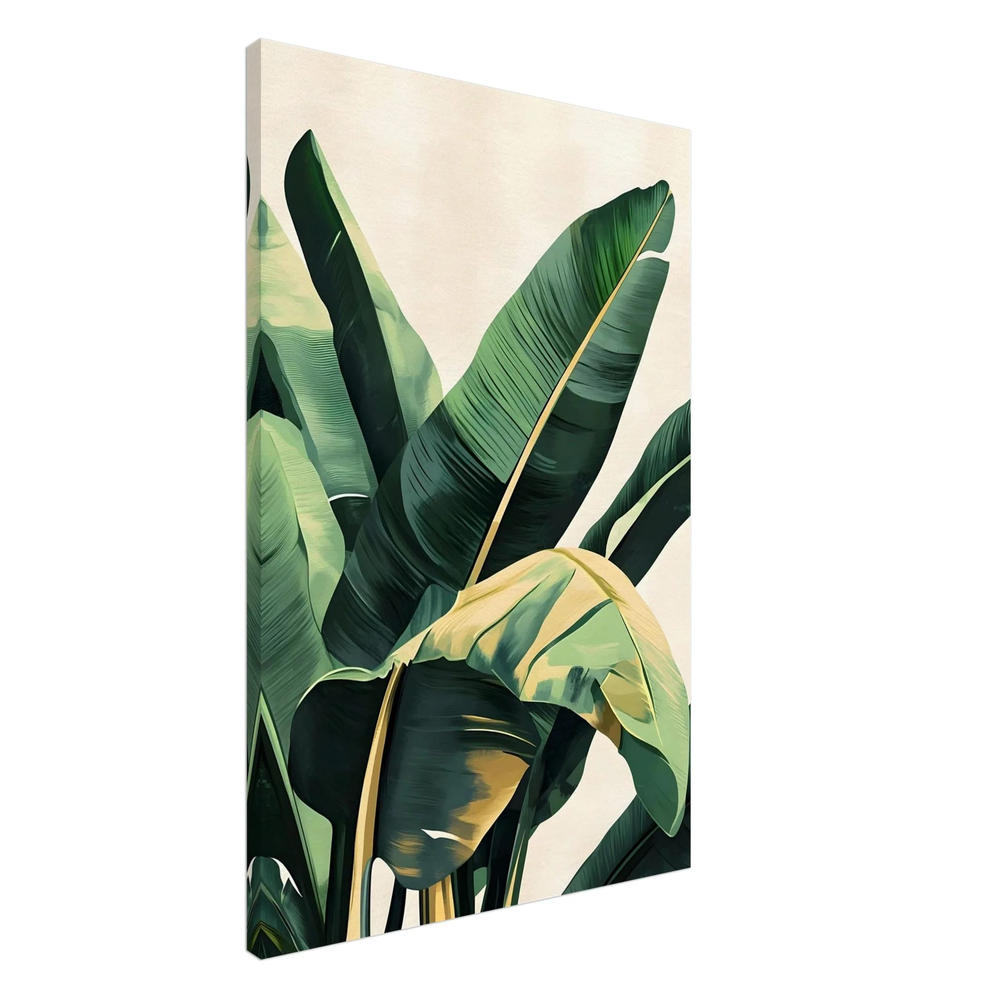 Artfulprints Canvas Tropical green leaves canvas - 60x90 cm - Groen - 51Dnspod | Smaakvolle damp – Verzendkosten vrij vanaf 40€ Artfulprints Canvas Tropical green leaves canvas - 60x90 cm - Groen - 51Dnspod | Smaakvolle damp – Verzendkosten vrij vanaf 40€
