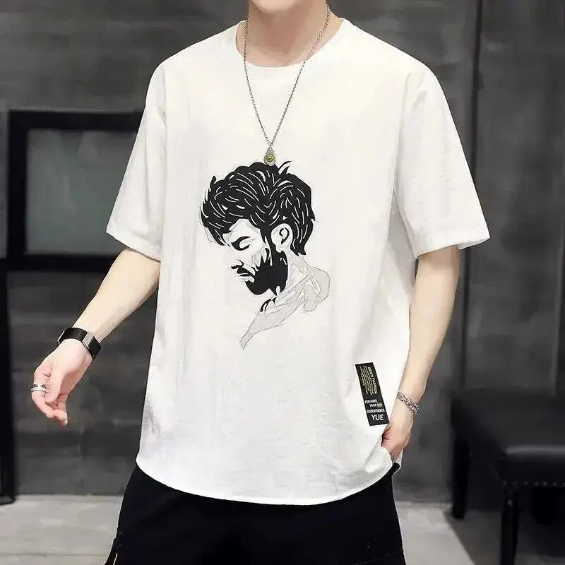 Casual T Shirt met Print en Losse Pasvorm - 51Dnspod | Smaakvolle damp – Verzendkosten vrij vanaf 40€ Casual T Shirt met Print en Losse Pasvorm - 51Dnspod | Smaakvolle damp – Verzendkosten vrij vanaf 40€