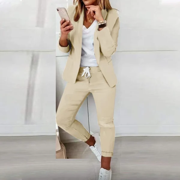 Blazer Dames - Modern - Comfortabel en Veelzijdig - Perfect voor Werk en Avondje Uit - 51Dnspod | Smaakvolle damp – Verzendkosten vrij vanaf 40€
