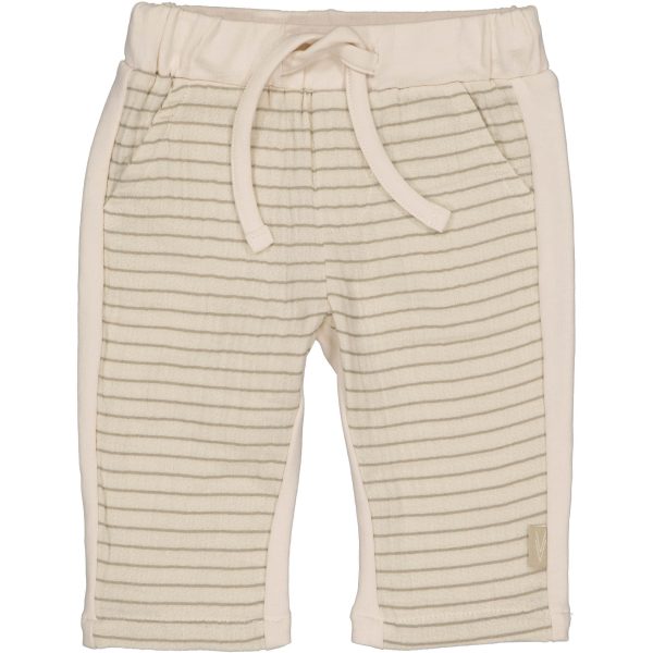 Broek taupe gestreept | AOP Taupe Lines - 51Dnspod | Smaakvolle damp – Verzendkosten vrij vanaf 40€