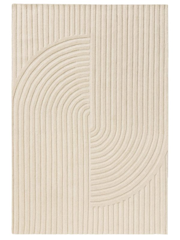 benuta wollen vloerkleed Yanis - créme - 160x230 cm - 51Dnspod | Smaakvolle damp – Verzendkosten vrij vanaf 40€