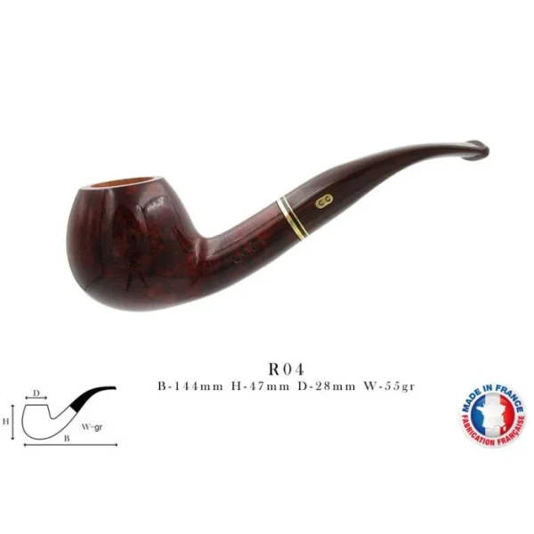Chacom Pipe Montbrillant 9mm N'R04 - 51Dnspod | Smaakvolle damp – Verzendkosten vrij vanaf 40€