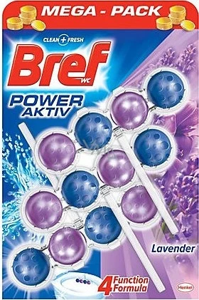 Bref Wc Power Active 3X50Gr Lavendel - 51Dnspod | Smaakvolle damp – Verzendkosten vrij vanaf 40€ Bref Wc Power Active 3X50Gr Lavendel - 51Dnspod | Smaakvolle damp – Verzendkosten vrij vanaf 40€